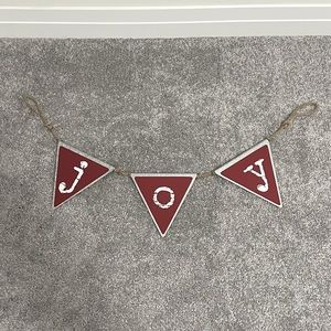 Joy Christmas Banner